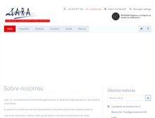 Tablet Screenshot of lara.es